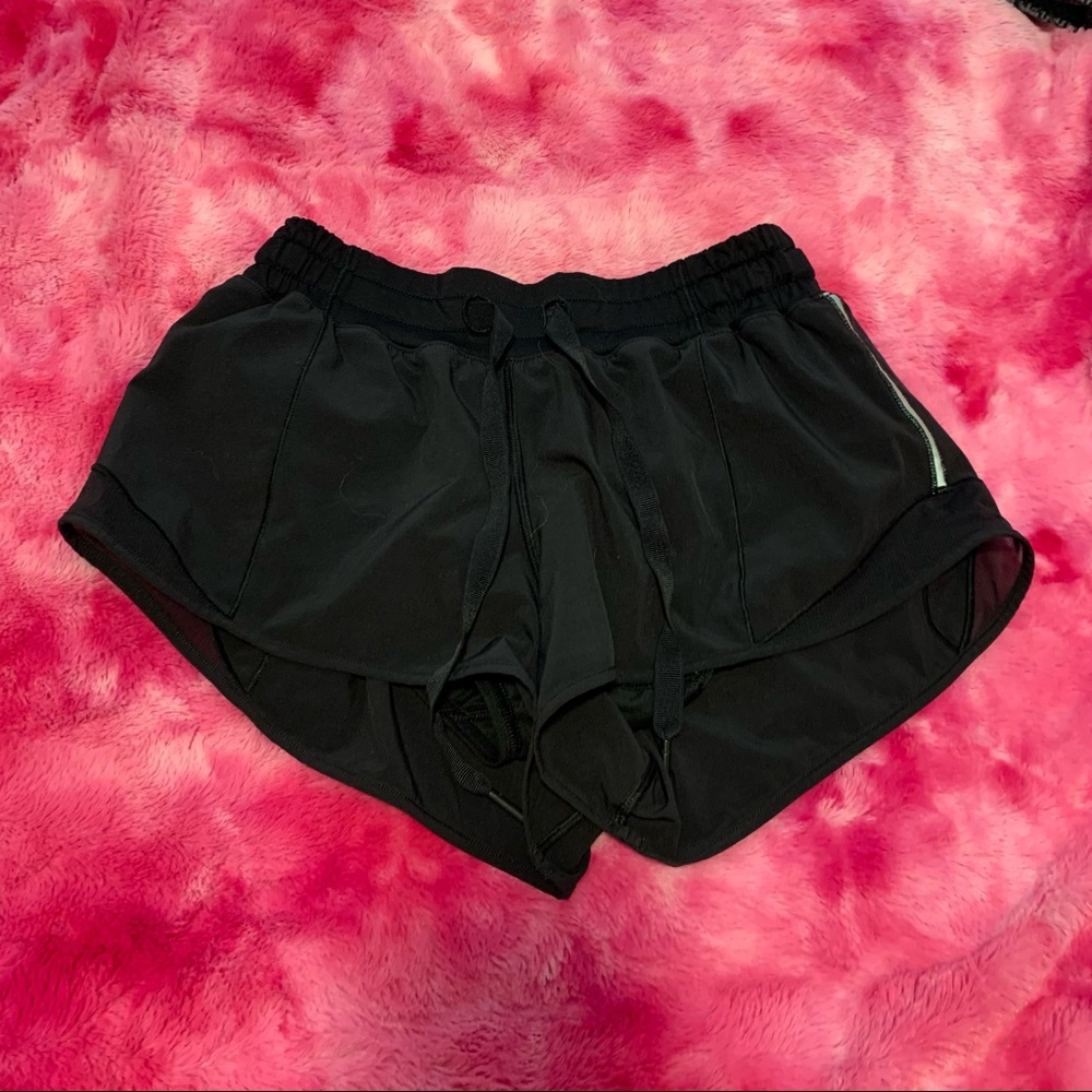 Black Lululemon Short. Size 4.